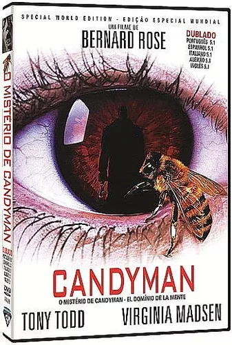 Dvd O Mistério De Candyman ( Tony Todd )