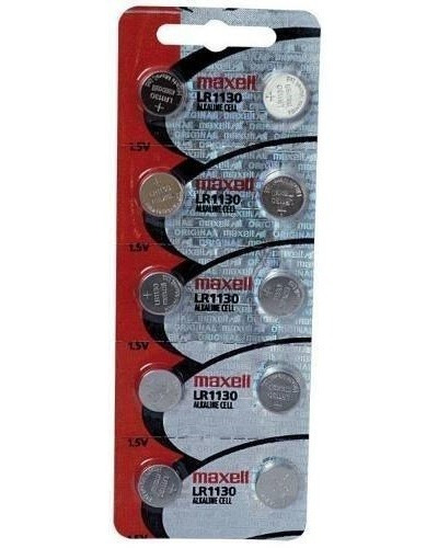 Bateria 1,5v Lr1130 Maxell Original (cartela 10 Unid)