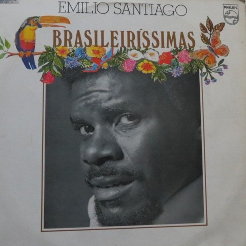 Lp   Emilio Santiago  -  Brasileiríssimas   -  Vinil Raro