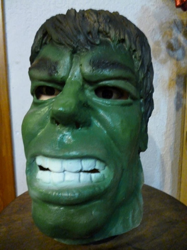 Mascara En Latex. Hulk.