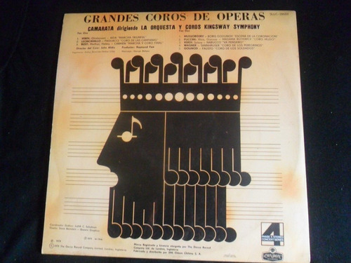 Lp Great Opera Choruses