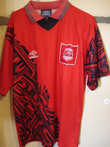 Camiseta Aberdeen Escocia Umbro 1994 1996 Selección L
