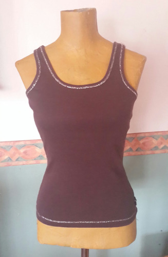 Musculosa.materia.t. S Con Plateado. San Isidro.leer Info...