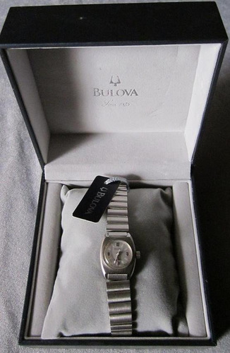 Finísimo Reloj De Dama Automático Bulova Swiss Made