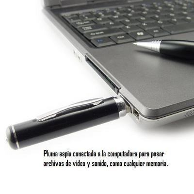 Pluma Espia Con Memoria Interna De 8gb Usb Directo Sin Cable