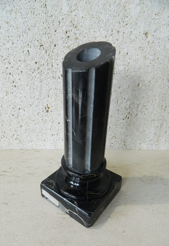 Candelabro Marmol Negro