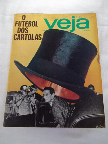 Revista Veja Nº 81 Futebol Seleção Copa De 70 Antiga Rara Fg