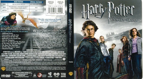 Hddvd Lacrado Importado Harry Potter And The Goblet Of Fire