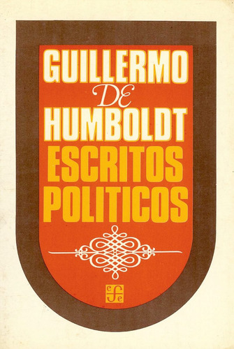 Escritos Políticos  Guillermo De Humboldt