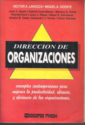 Dirección De Organizaciones Larocca Vicente