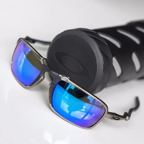 Oakley badman sapphire iridium sales