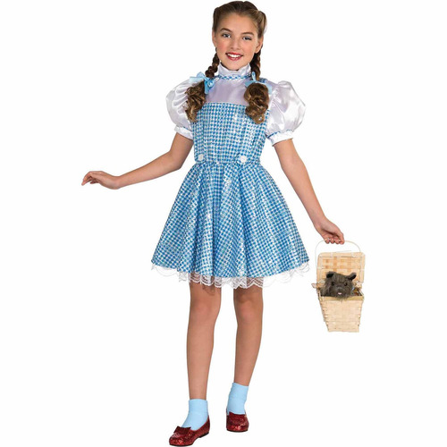 Disfraz De Dorothy Mago De Oz Para Niña Talla: Xs Halloween