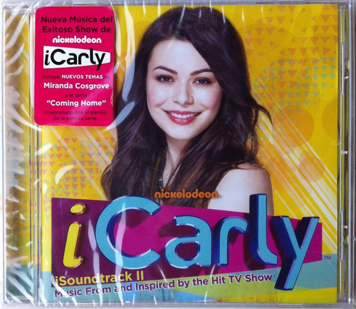 Miranda Cosgrove. I Carly 2. Cd Soundtrack Original, Nuevo