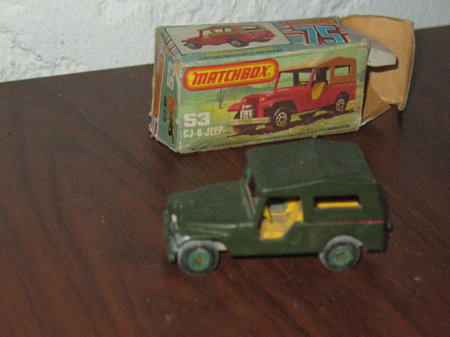 Matchbox 53 Cj-6 Jeep 1977