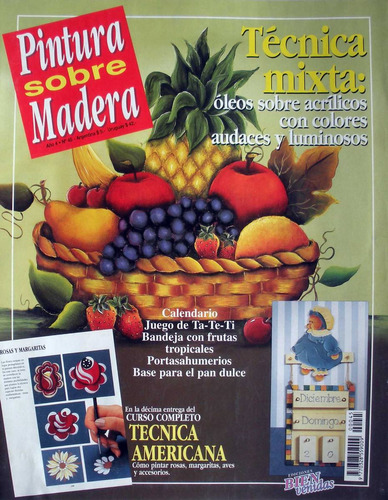 Revista Pintura Sobre Madera - Precio X Unidad Consulte X Nr