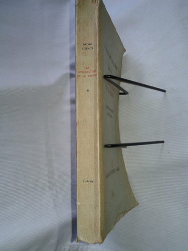 Imagen 2 de 4 de Destruction De La Raison 2 Georg Lukacs Frances
