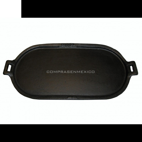 Comal Fierro Vaciado 51 X 24 Cm Especial Para Carnes Asadas