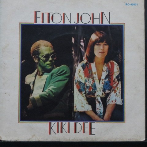 Elton John & Kiki Dee - Snow Queen  - Compacto De Vinil Raro
