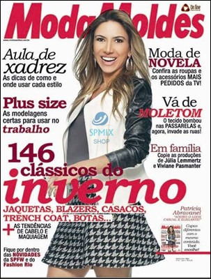 Revista Moda Moldes 62 Patricia Abravanel Maio 2014 Lacrada!