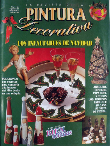 Revista Pintura Decorativa Nro.4 - Navidad