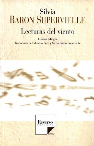 Silvia Baron Supervielle - Lecturas Del Viento - Bilingue