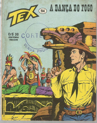 Tex 114 1ª Edicao - Vecchi - Bonellihq Cx46 E19