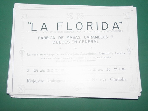 Cordoba Clipping La Florida Fabrica Masas Caramelos Dulces