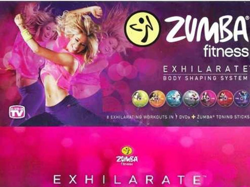 Zumba Exhilarate Fitness En Dvd + Obsequio -15 Rutinas Zumba