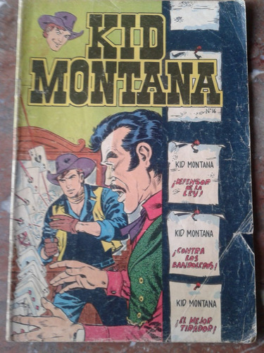 Revista Kid Montana No. 16 1959 Mexicana