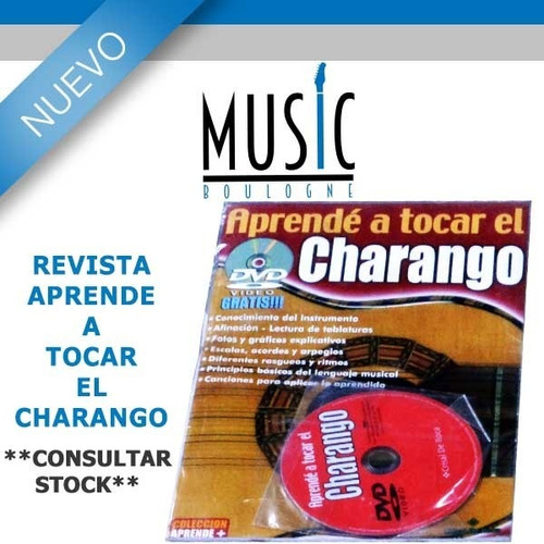 Revista Aprende A Tocar El Charango - Bm Music Boulogne -