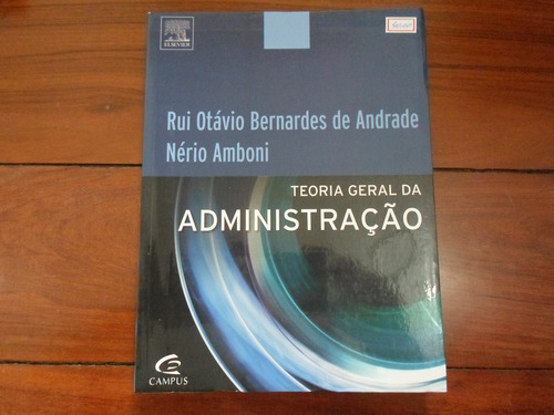 Livro Teoria Geral Da Administração - Muito Bom Estado!