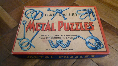 Puzzle Metálico - Década Del 50 - Made In England
