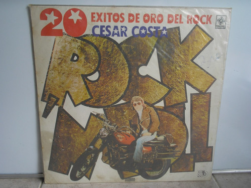 Lp Vinilo Cesar Costa 20 Exitos De Oro Del Rock