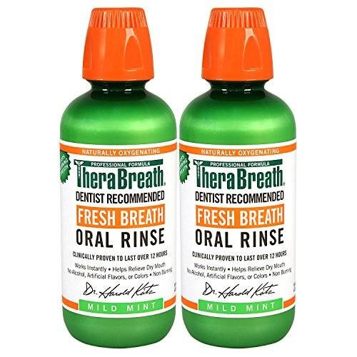 Therabreath Dentista Recomendado Fresh Breath Enjuague Bucal