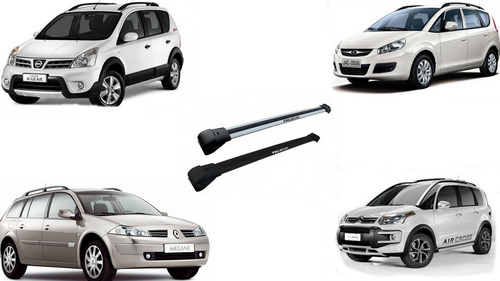 Rack Travessas Citroen Aircross Livina X Gear Jac J6 Megane