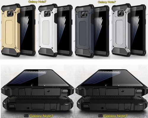 Protector Case Hybrido Defender Samsung Galaxy Note 7 Fan