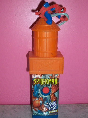 Spiderman Marvel Juguete Caramelos Muñeco Coleccion Figura
