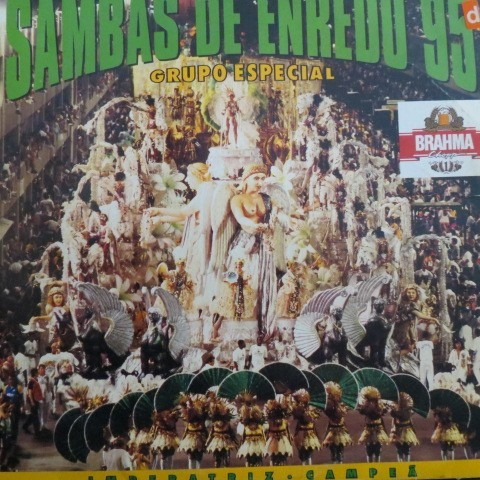 Lp Sambas De Enredo 95 - Grupo Especial Imperatri Vinil Raro