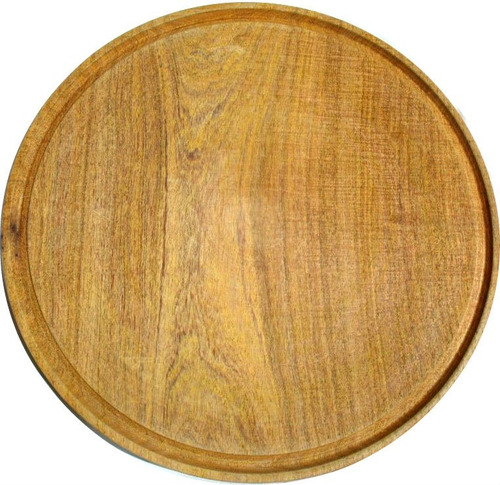 Platos Tablas Pizzeras De Madera Algarrobo 35 Cms Diámetro