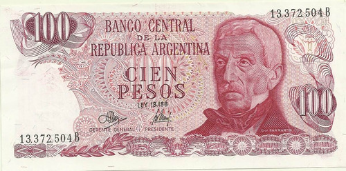 Billete 100 Pesos Ley Bottero 2390 Serie B Sin Circular-