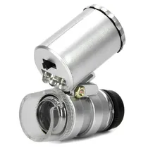 Comprar Lupa Microscopio Relojero De Alta Graduacion Con Luz Led 60x