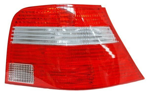 Calavera Volkswagen Golf 2004-2005-2006 Rojo/bco Izquierda