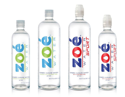 Zoé Water Sport ® 500ml Alcalina Con Electrolitos Ph 9.5