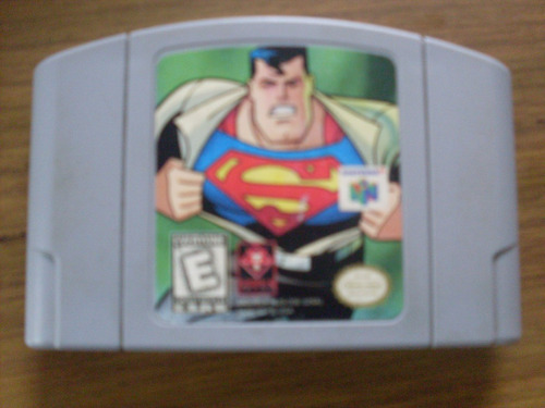 Superman N64 Textos En Español Ntsc Usa