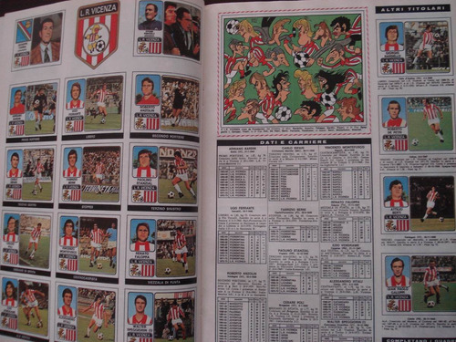 1972-73 Panini Reprint Album Figurinhas Campeonato Italiano (Usado)