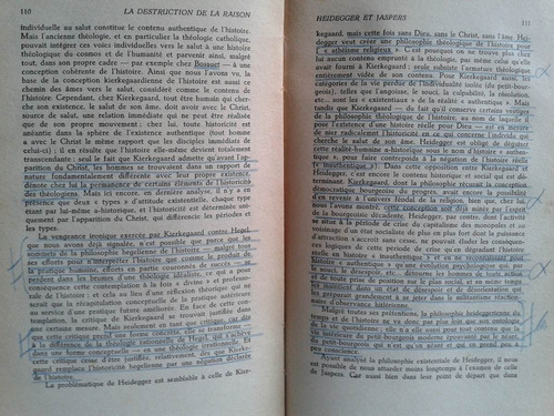 Imagen 4 de 4 de Destruction De La Raison 2 Georg Lukacs Frances