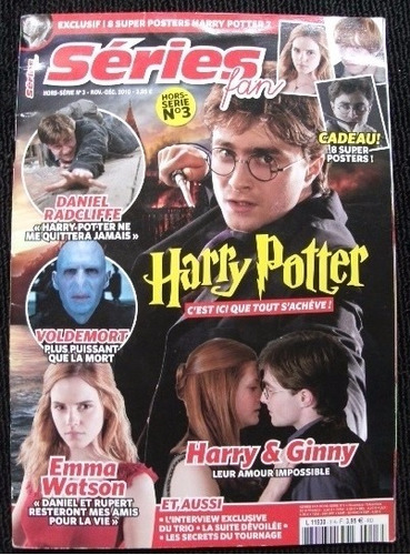 Especial Revista Harry Potter, Con Posters, De Francia