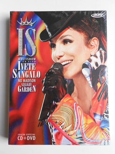 Dvd + Cd Multishow Ao Vivo Ivete Sangalo No Madison Square