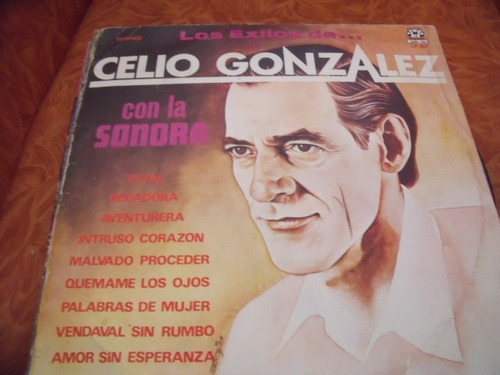 Lp Celio Gonzalez Con La Sonora, Los Exitos De