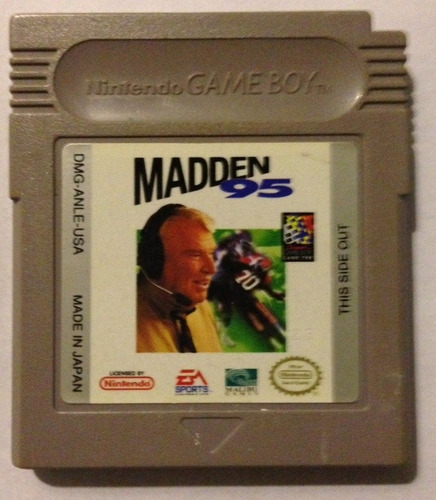 Madden Nfl 95 Football / Game Boy Clasico - Gbc & Gba